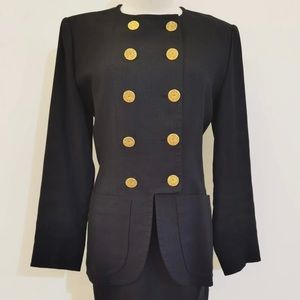 Vintage yves saint Laurent skirt suit
